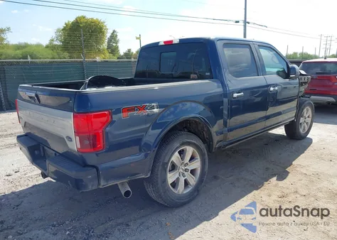 2018 Ford F-150 Platinum from USA, damaged, VIN 1FTEW1E55JFB44222